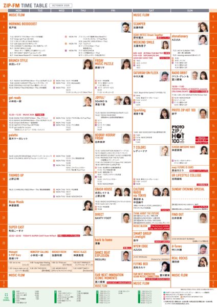 ZIP-FM2025年秋改編